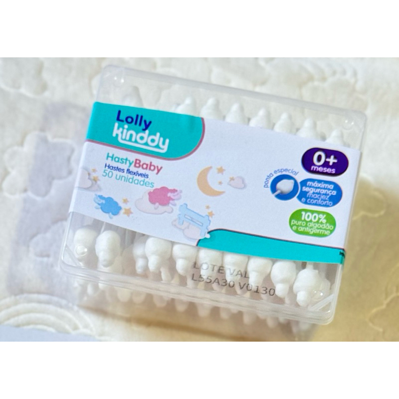 kit cotonetes para bebê