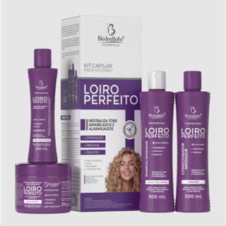 KIT CAPILAR LOIRO PERFEITO - 04 PRODUTOS - BIO INSTINTO em Oferta na Shopee