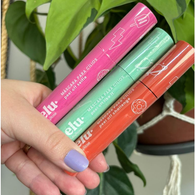 Kit Trio Rímel Máscara de Cílios Melu - Challenge, Like it e Selfie | 10%OFF!