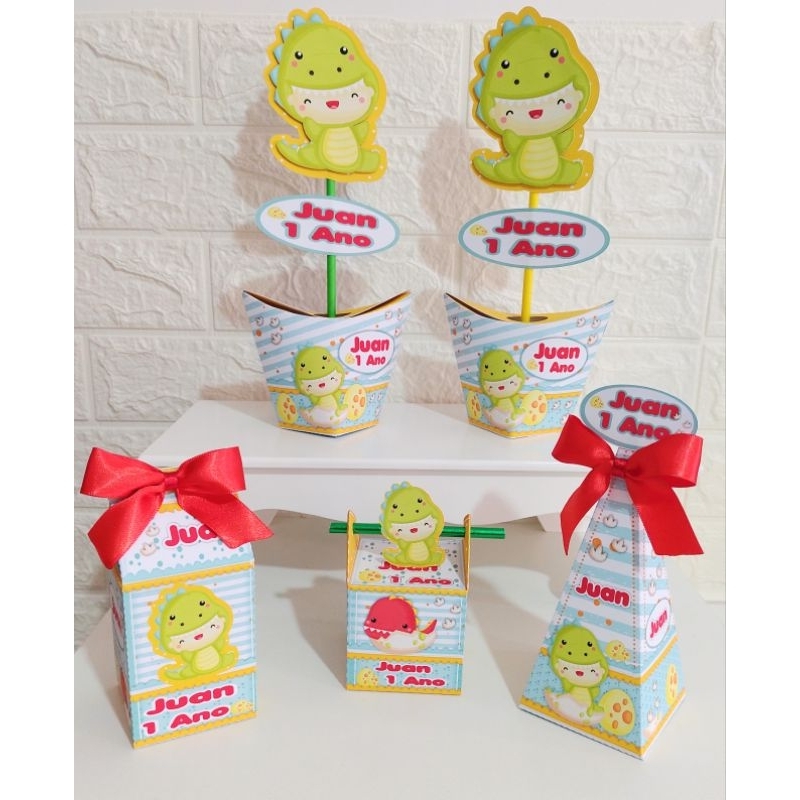 lembrancinhas personalizadas para festa Dinossauro Baby,aniversário, mesversário/Pegue e Monte