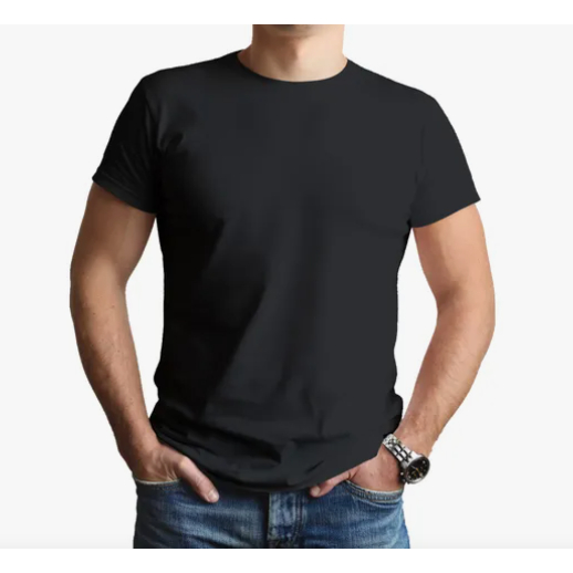 Camiseta Masculina Básica 100% Algodão Camisa Lisa Premium Promoção