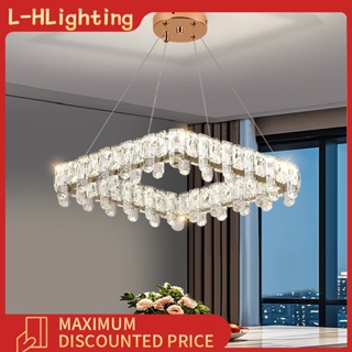 Lustre moderno para sala de estar lustre de cristal luxuoso para quarto luminária criativa para sala de jantar doméstica em Oferta na Shopee
