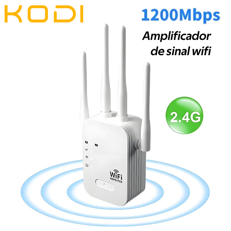 Repetidor de Sinal Wi-Fi 2.4G com Porta Gigabit, Função Roteador/Repetidor, Bivolt 110V/220V -G8 em Oferta na Shopee