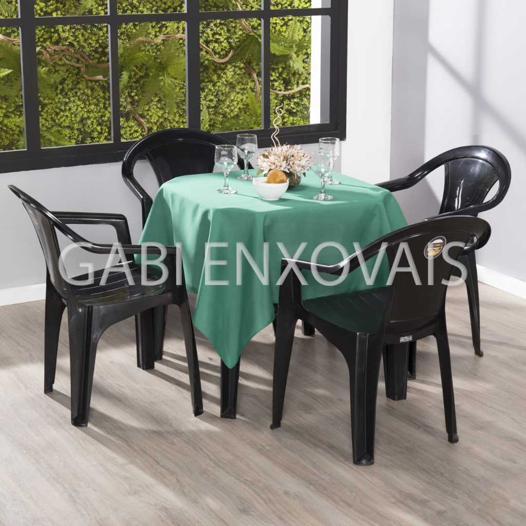 Kit 15 Toalhas Forro para Mesa  1,20x1,20m – Perfeita para Refeições /Buffet /Decoração/ Festa Infantil /Aniversário