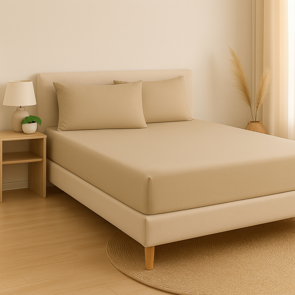 Jogo de Cama Lençol 400 Fios Micropercal em Oferta na Shopee