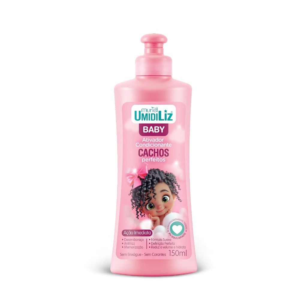 Creme de Pentear Umidiliz Baby Rosa 150ml