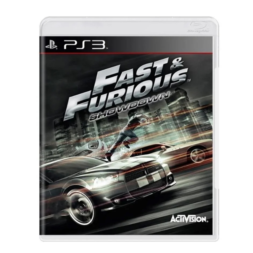 Fast and Furious Showdown (PS3) — Jogo de Corrida e Ação em Mídia Física Usado