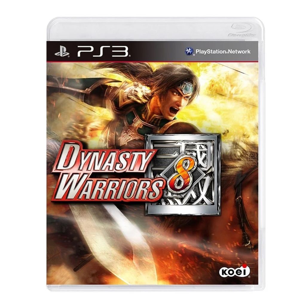 Dynasty Warriors 8 (PS3) — Jogo de Ação e Estratégia em Mídia Física Usado