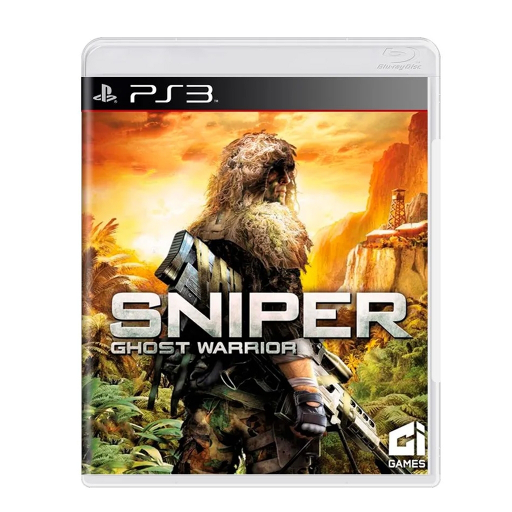 Sniper Ghost Warrior (PS3) — Jogo de Tiro e Estratégia em Mídia Física Usado