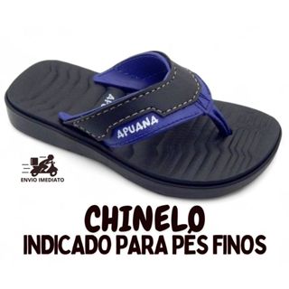 Chinelo Infantil Menino Detalhe Papete Masculino em Oferta na Shopee