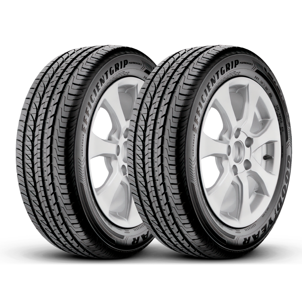 Kit 2 Pneus 185/70R14 Goodyear EfficientGrip Performance 88H Original Onix Prisma em Oferta na Shopee