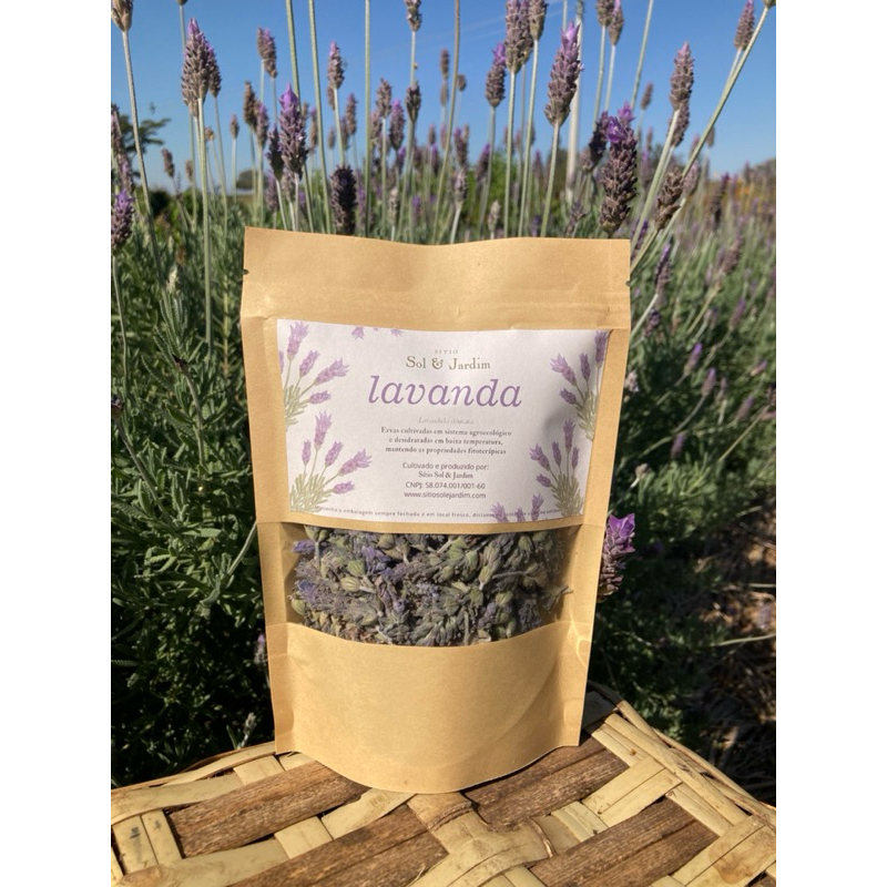 Flores de Lavanda Desidratadas 25g