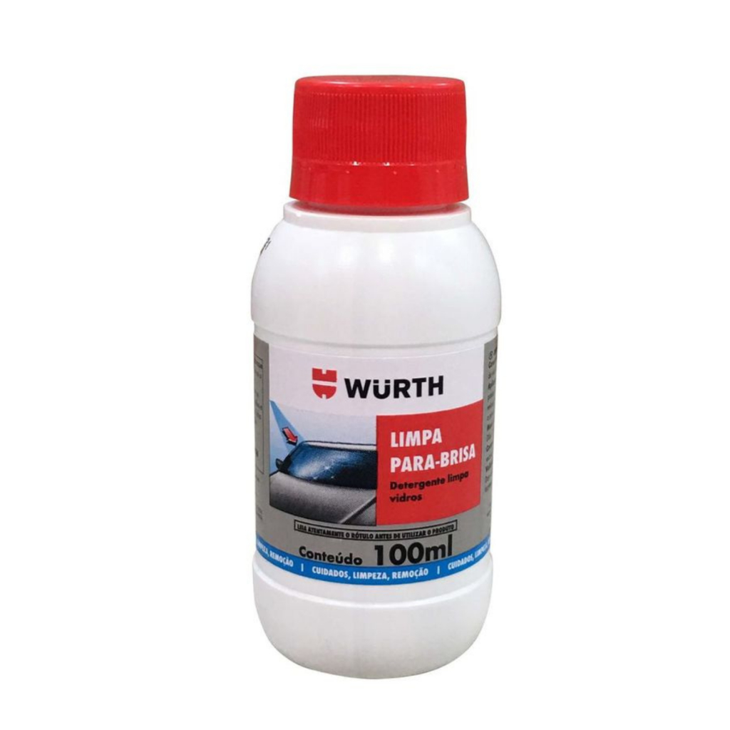 Limpa Vidro e Parabrisa Concentrado Carro Box Fachadas  Wurth 100ml em Oferta na Shopee