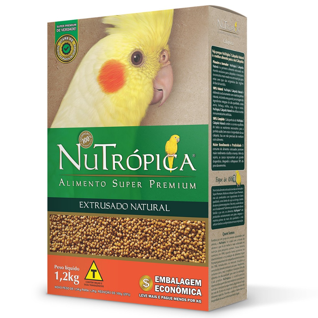 Ração Nutropica para Calopsita: Onde Comprar | BuscaProdutos