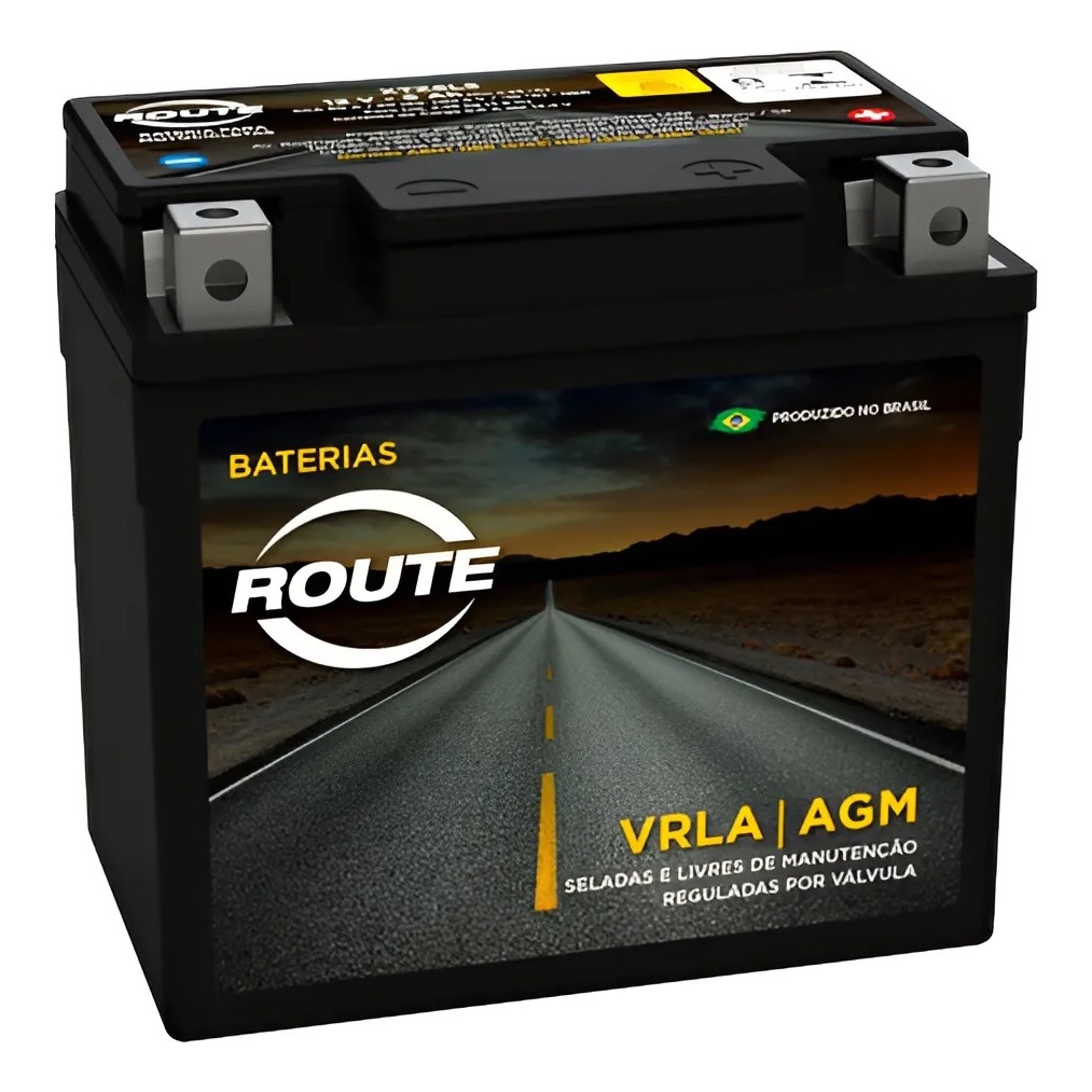 Bateria Moto Route Xtz6ls Fym Fy-100-10a 6ah 12v