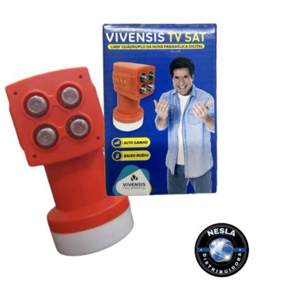 LNBF QUADRUPLO KU UNIVERSAL ALTO GANHO VIVENSIS em Oferta na Shopee