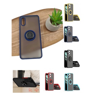 CAPA DE CELULAR Para Compatível  A32 5G/A72 FOSCA COM SUPORTE DEDO E BORDA COLORIDA ANTI-IMPACTO REF QWE em Oferta na Shopee