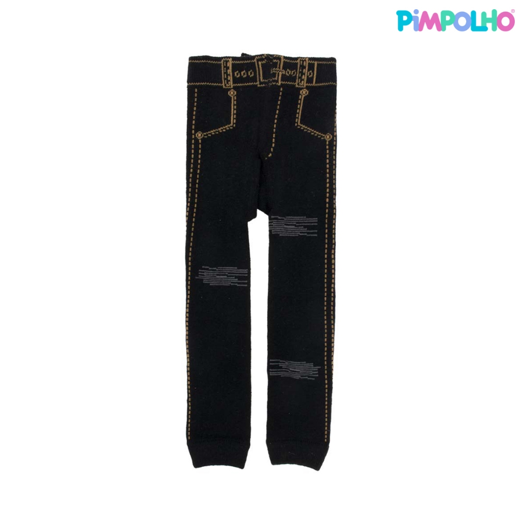 Calça Legging Jeans Infantil Bebê 02 a 03 anos Pimpolho em Oferta na Shopee