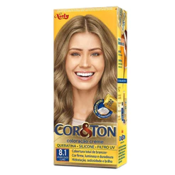 Tintura Cor&Ton Niely 8.1 Louro Cinza Claro