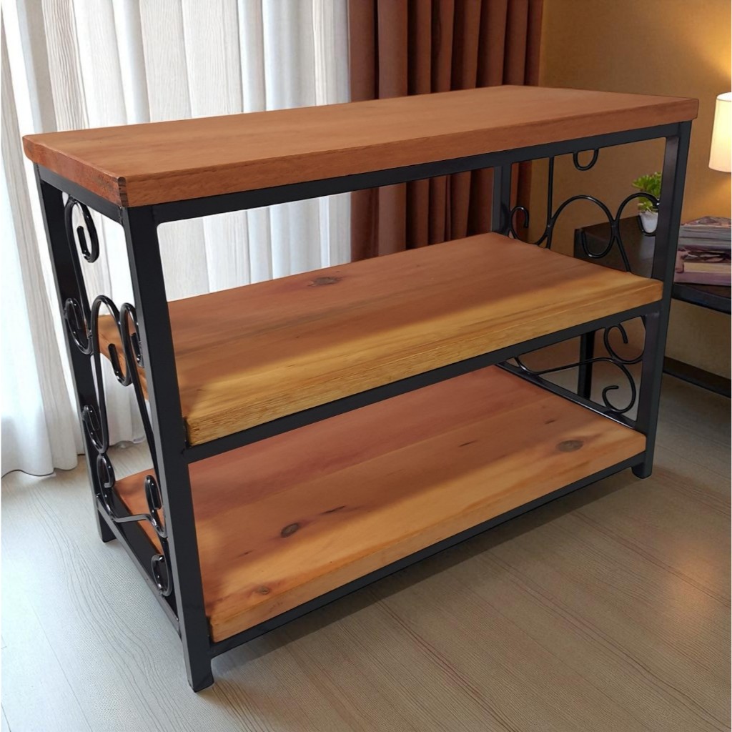 Sapateira banco para hall de entrada três andares