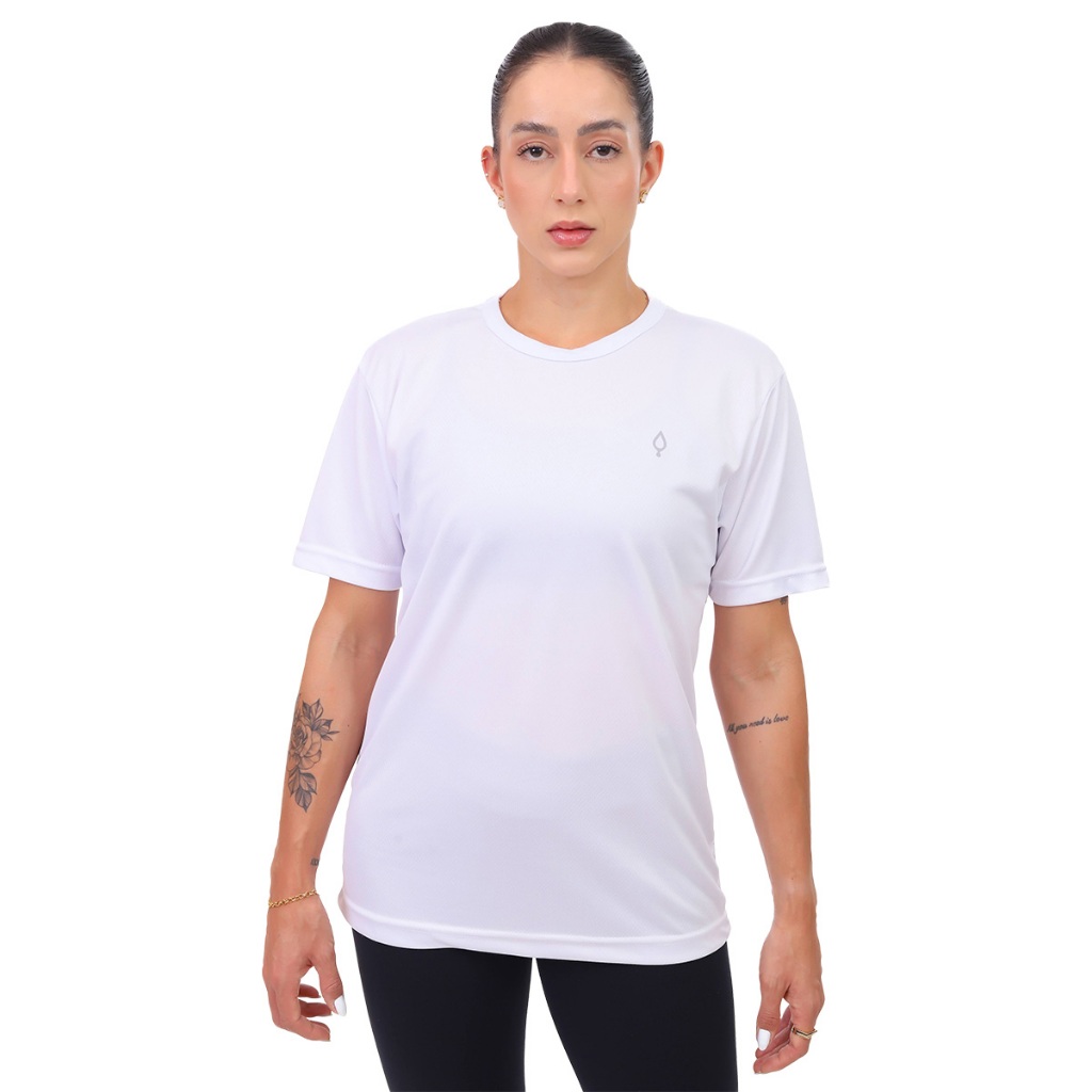 Camiseta Dry Leve Feminina Blusa Manga CURTA Treino Corrida