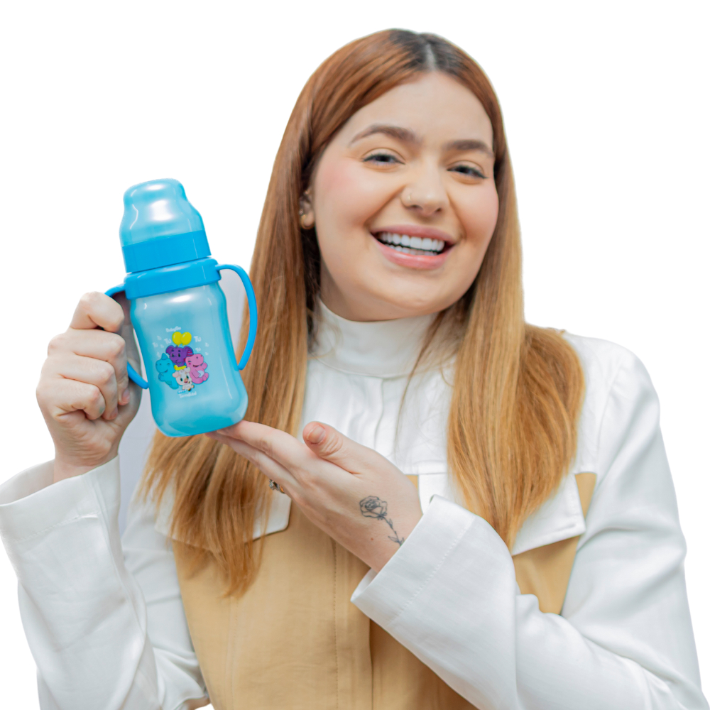 Super Copo Treinamento 400ml com Alças Azul – TurmaTube em Oferta na Shopee