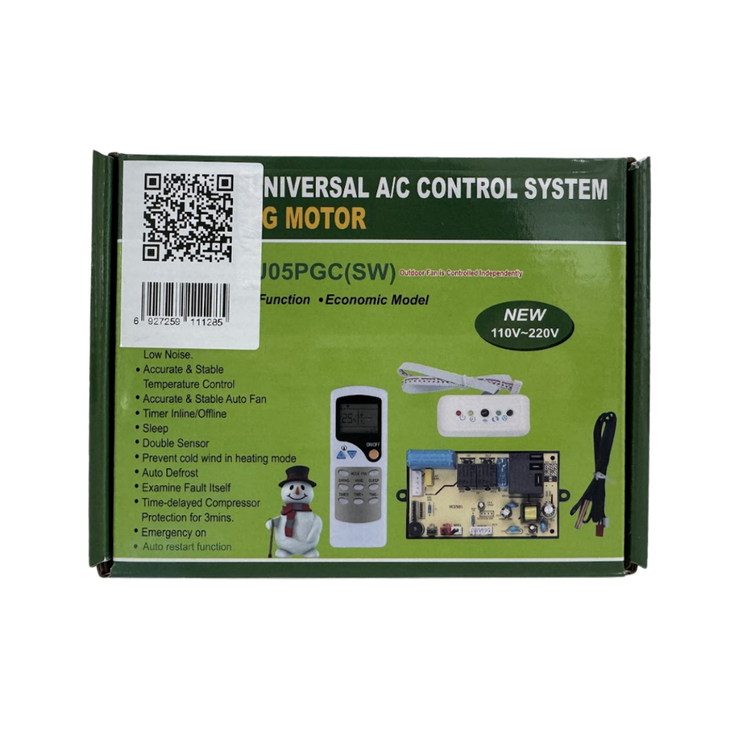 Kit Placa Eletrônica Universal Split Hi Wall Piso Teto Bivolt
