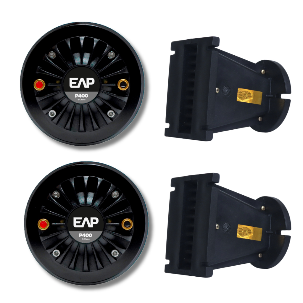 KIT 2 DRIVERS EAP P400 + 2 GUIAS DE ONDAS WGE110
