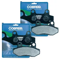 Kit Pastilhas de Freio Ninja 250R Ninja 300R Z300 Original Cobreq