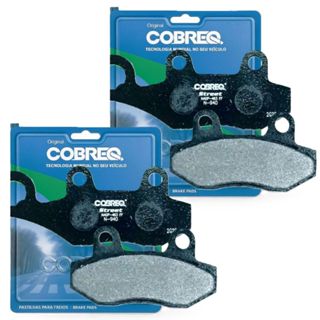 Kit Pastilhas de Freio Ninja 250R Ninja 300R Z300 Original Cobreq em Oferta na Shopee