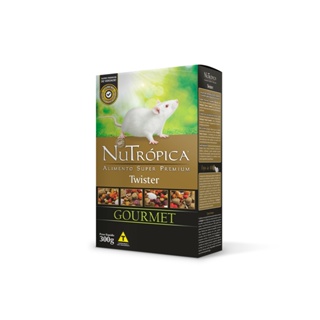Ração Nutrópica Gourtmet Twister 300 g em Oferta na Shopee