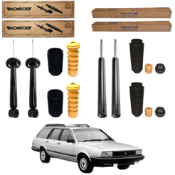 KIT 4 AMORTECEDOR SANTANA QUANTUM 1986 A 1996 MONROE + KIT
