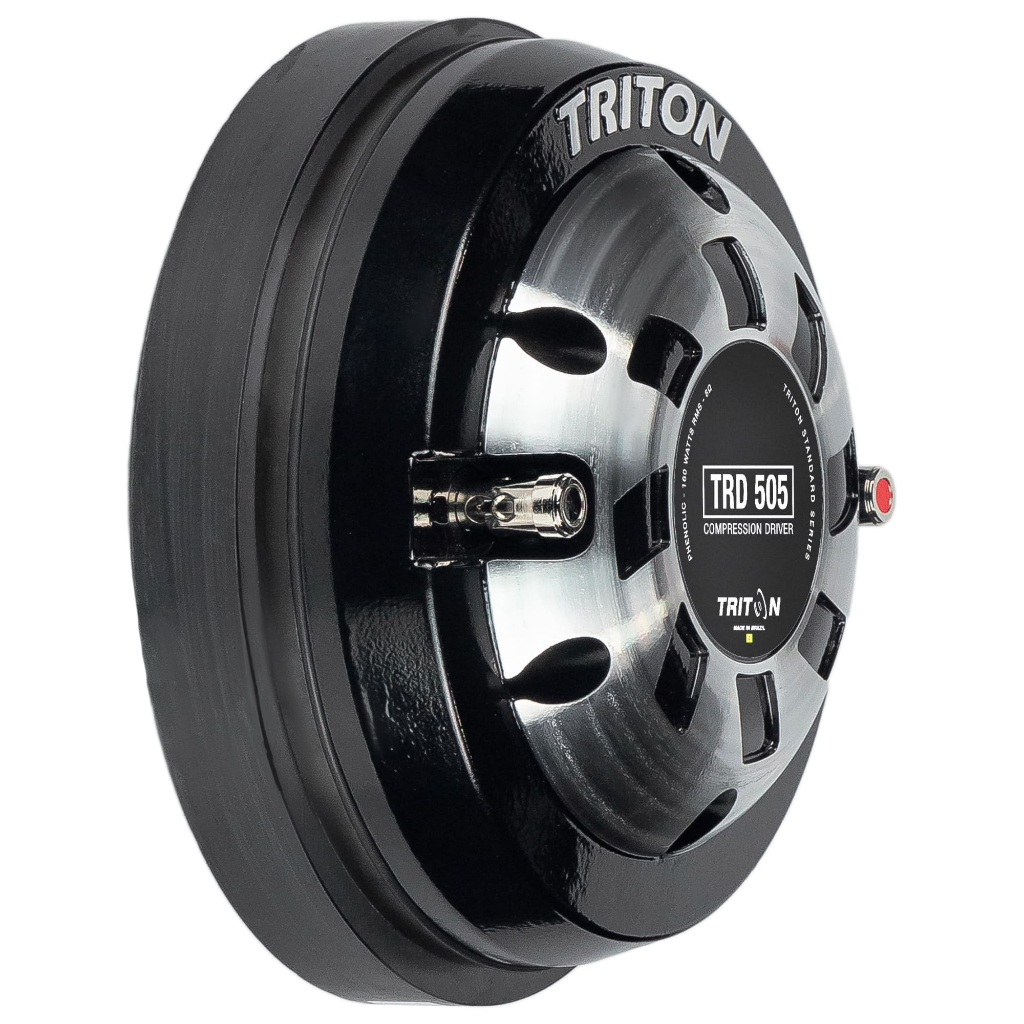 Detalhes do Kit 2 Driver Triton TRD 505 160W RMS 8 Ohms Fenólico 2 Polegadas Cornetão Jarrão TRD-505