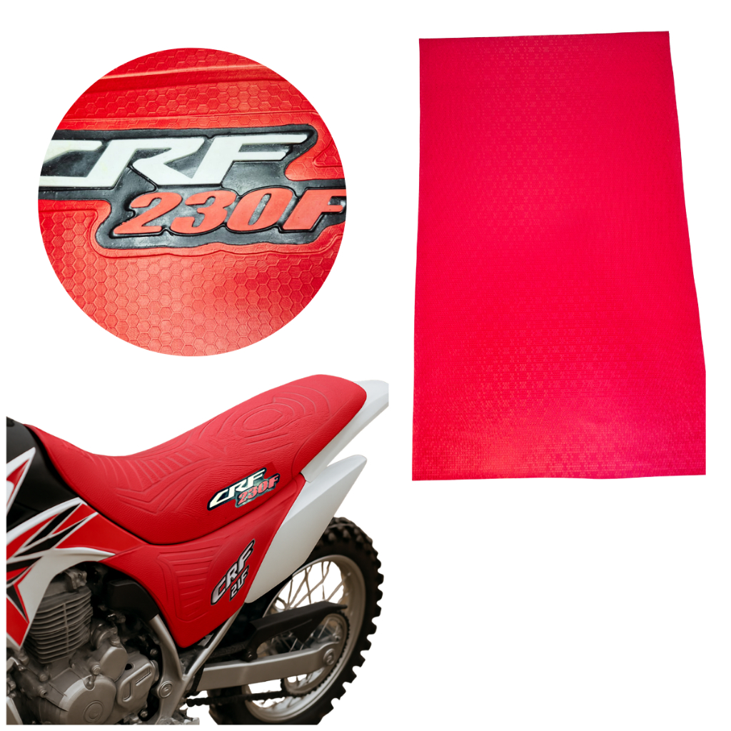 Capa Banco Honda CRF 230 – Colmeia Antiderrapante Resistente para Trilha