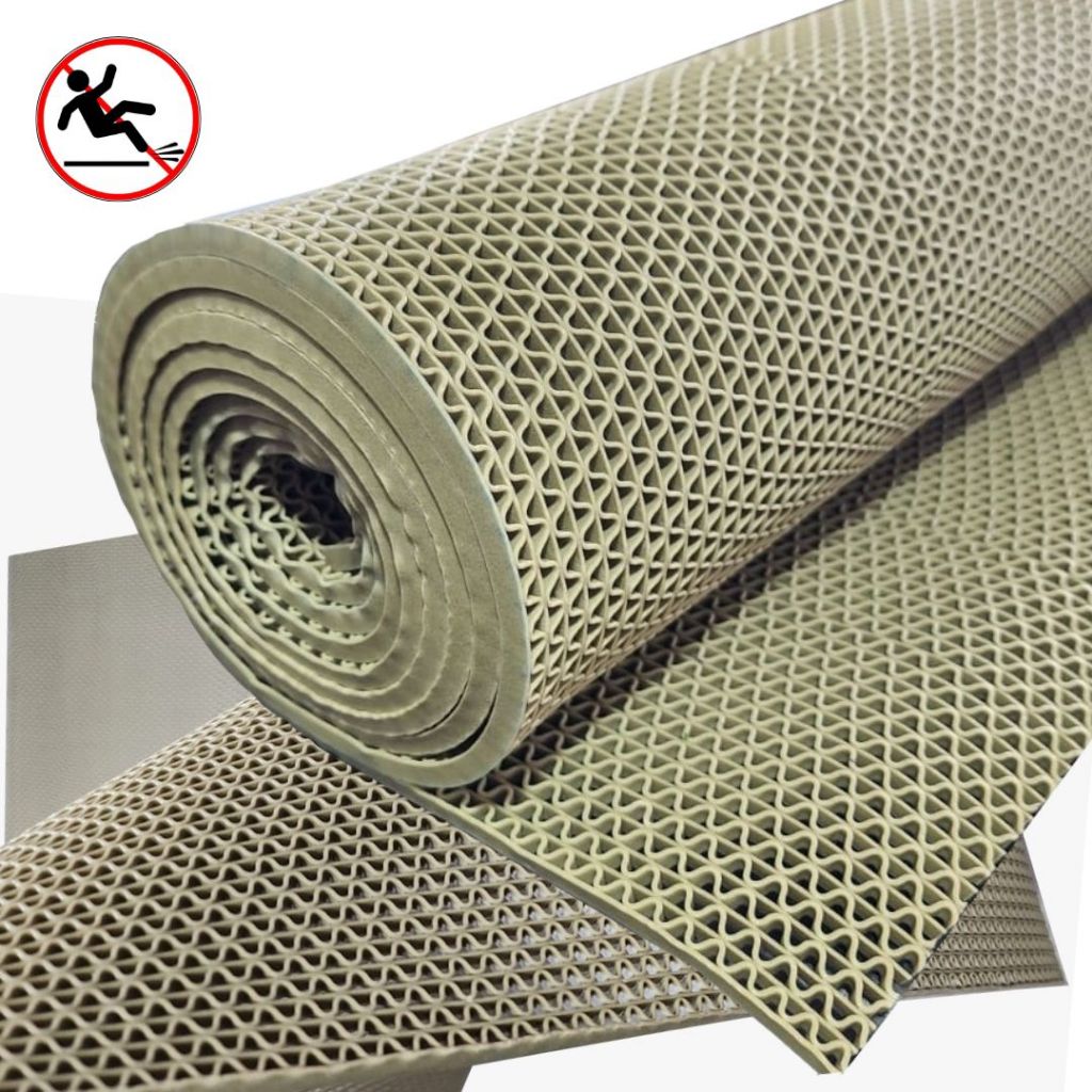 Tapete Antiderrapante 1.20 X 1.00  / 1.20 x 50 Bege escuro cozinha banheiro piscina sauna em Oferta na Shopee