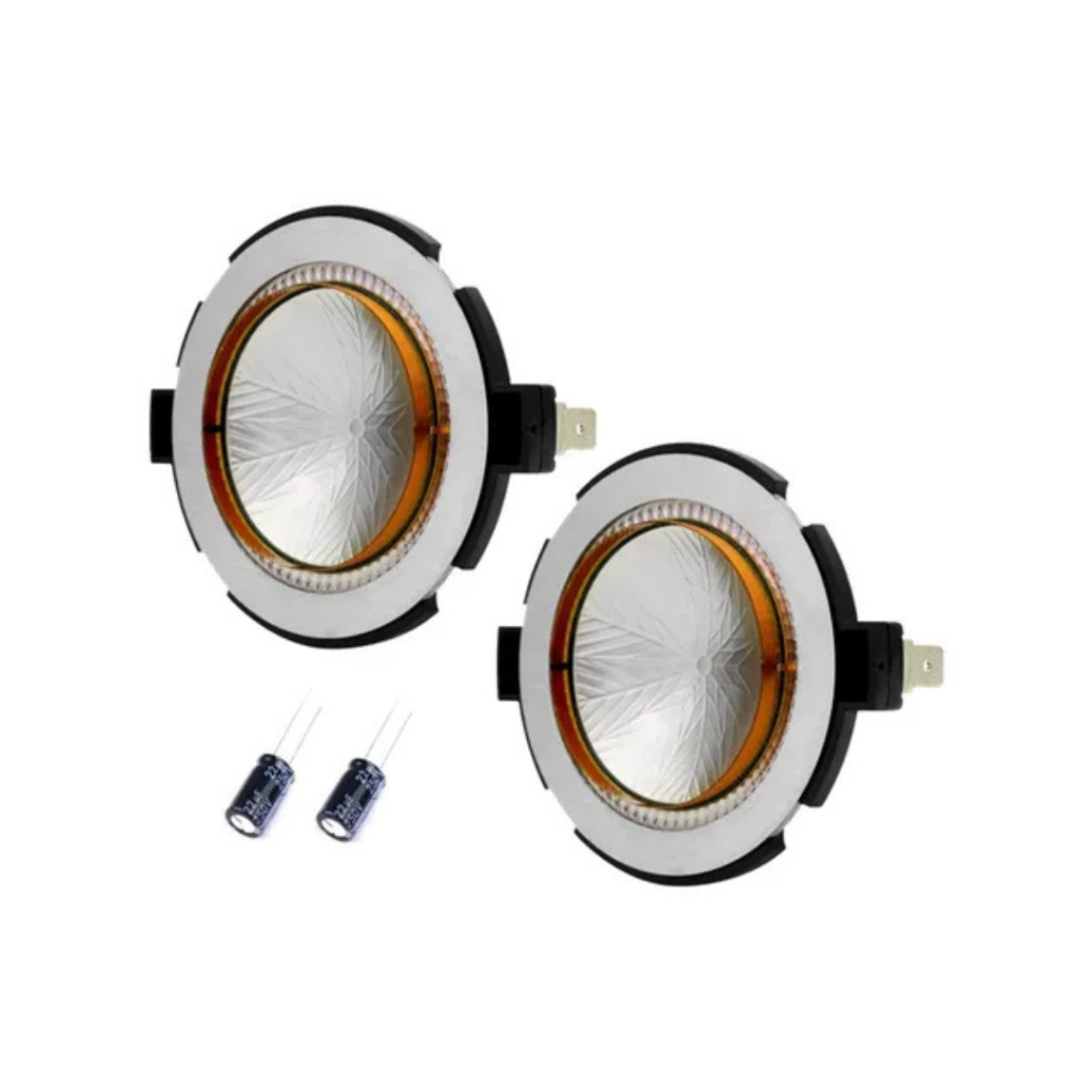 Kit 2 Reparos P/ Driver D220ti Titanio Jbl Selenium Cor Prateado