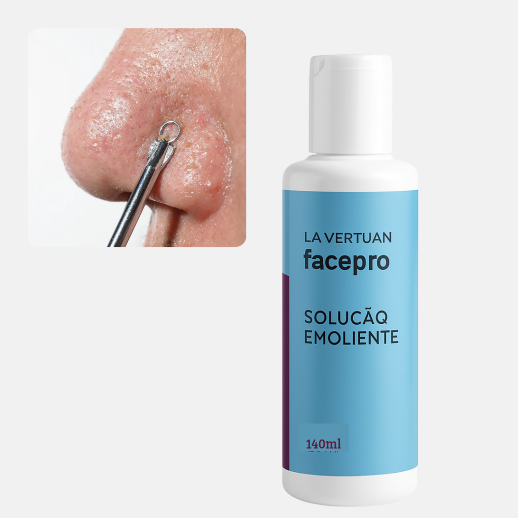 Amolecedor de Cravos e Comedões - Solução Emoliente 140ml - Profissional e Home care