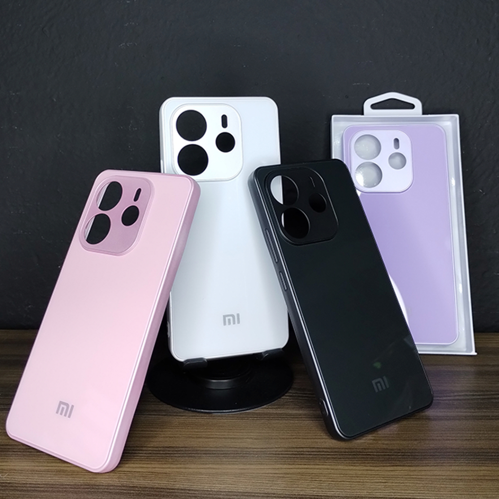 Capa Capinha Xiaomi Note 14 4G Acrílica Aveludada com Proteção Total de Câmera P