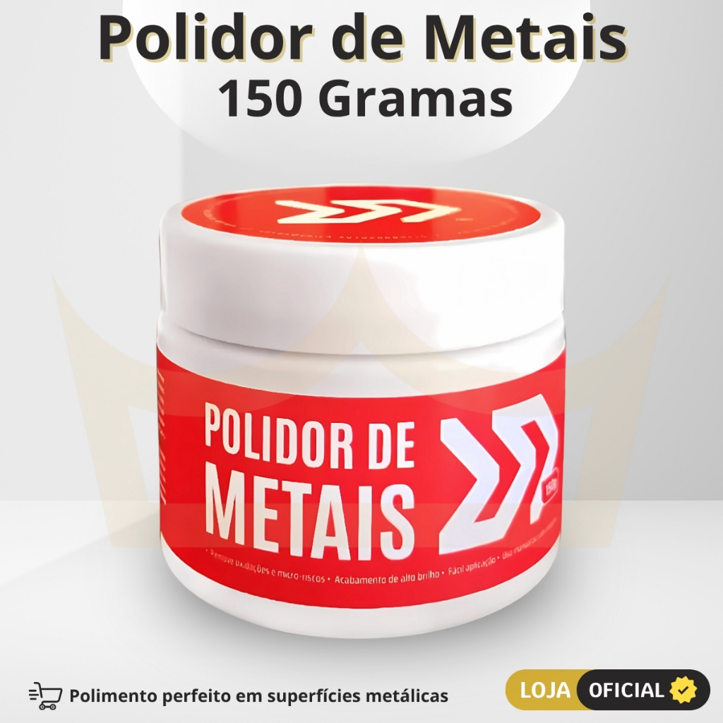 Limpeza Polir De Metais Especial Alumínio Autoamerica 150g