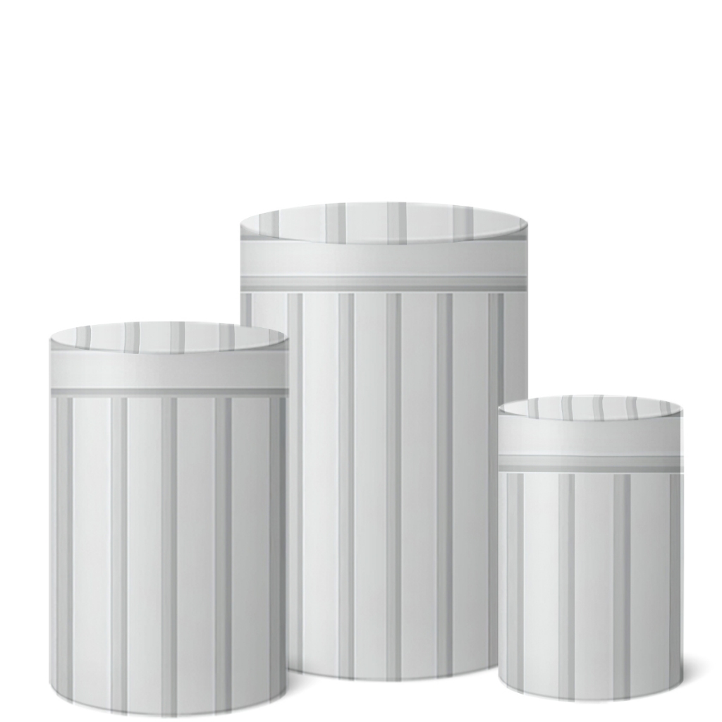 Trio Capas De Cilindro C/ Elastico Veste Fácil Ripado em Oferta na Shopee