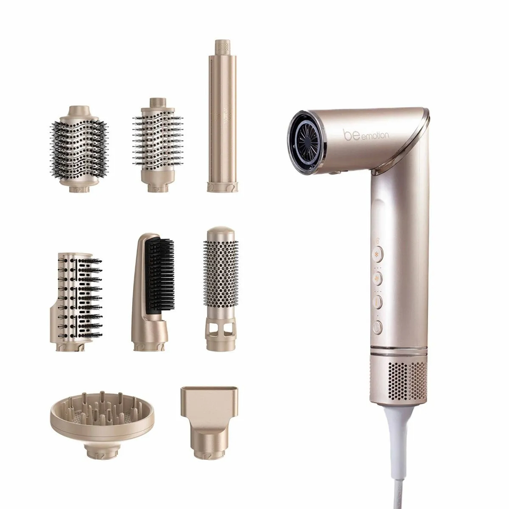Escova Secadora e Alisadora Modelador e Multi Styler Be Emotion