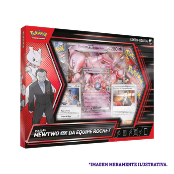Box Coleção - Mewtwo ex da Equipe Rocket