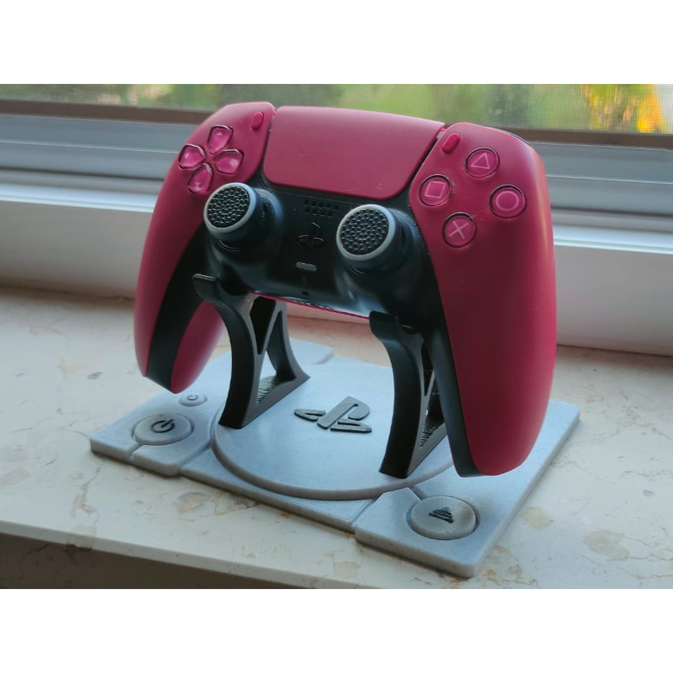 Suporte para Controle PS5 - Estilo PS1 Retrô em 2D Decorativo