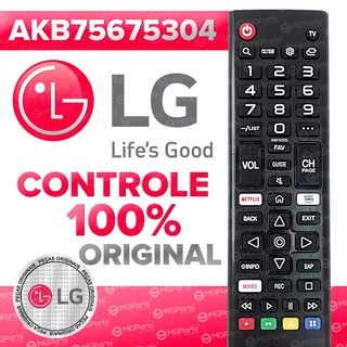 Controle Remoto LG Original Smart Todos os Modelos Universal Para Tv AKB75095315 AKB75675304 Novo