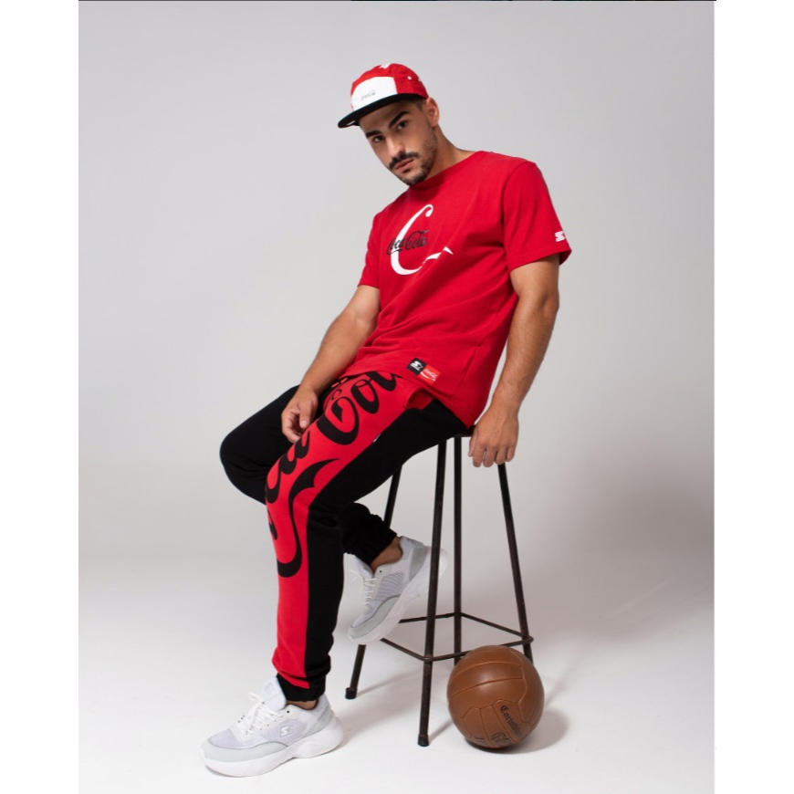 Boné Starter Five Panel Black Label Coca Original