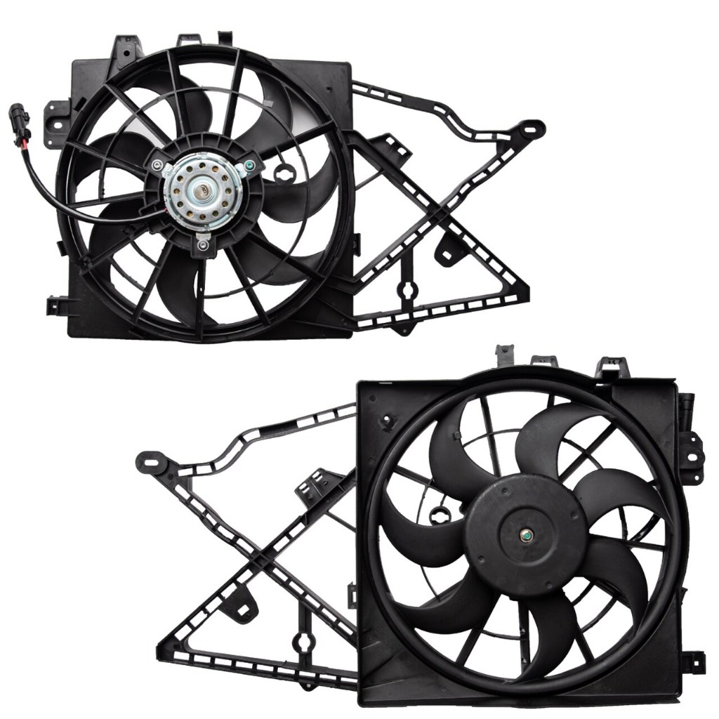 ELETROVENTILADOR/VENTOINHA C/ DEFLETOR GM VECTRA 1997/ — imagem 2 de 2