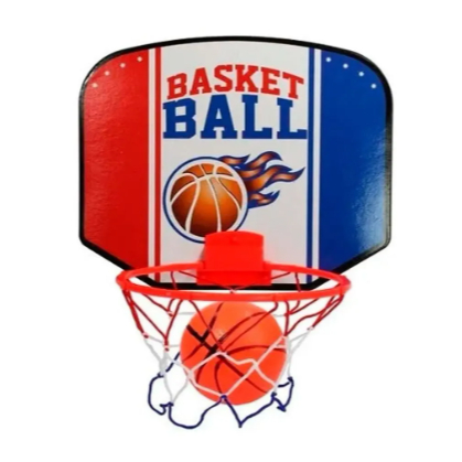 Kit Cesta Tabela De Basquete Infantil