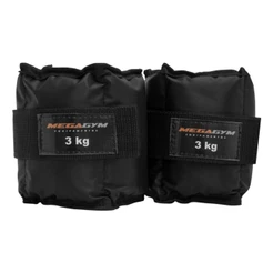 Caneleira De Peso Tornozeleira 3kg Musculação Ginastica Exercícios Treino Profissional Academia