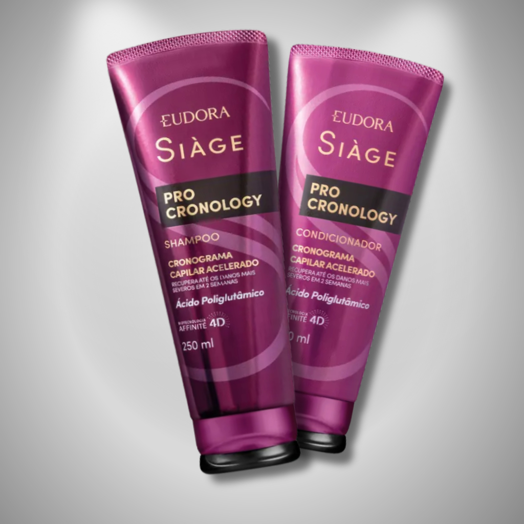 SIÁGE - Shampoo 250ml + Condicionador 200ml -  Pro Cronology