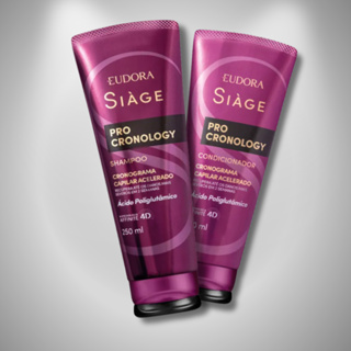 SIÁGE - Shampoo 250ml + Condicionador 200ml -  Pro Cronology em Oferta na Shopee
